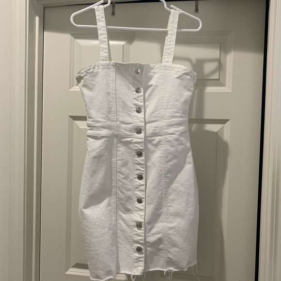 Forever 21 Dresses & Skirts - White denim dress